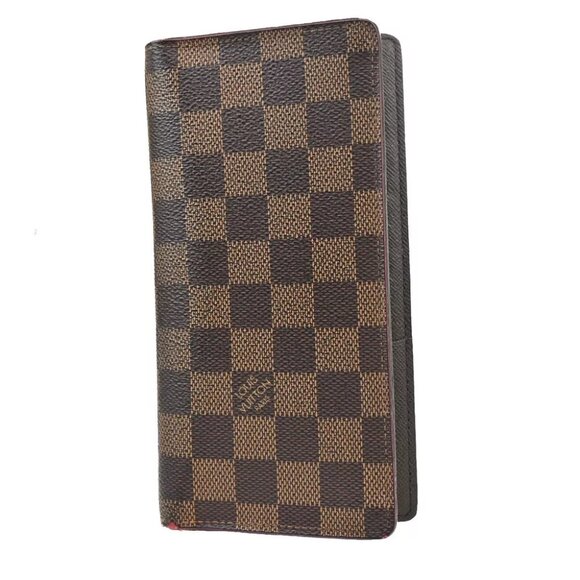 LOUIS VUITTON Portefeuille Brazza Wallet Bifold Damier Ebene BN N60017 04EA883 - Picture 1 of 12